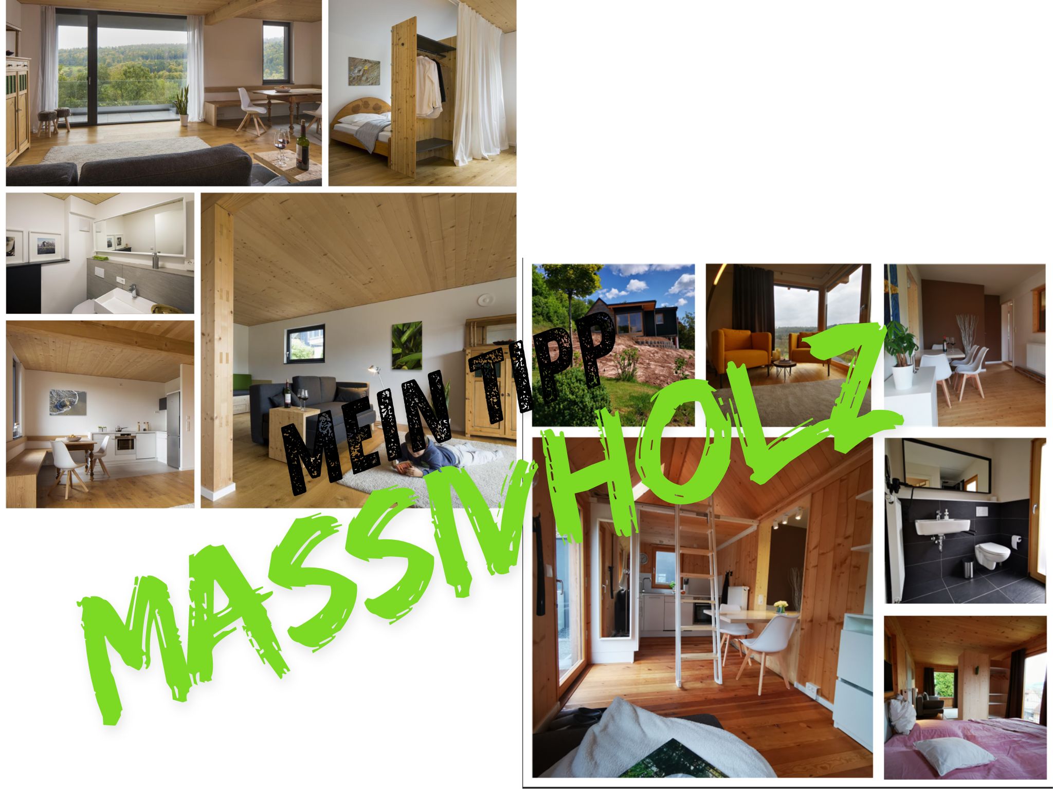 Mein Tipp zum nachhaltigen Bauen ist Massivholz