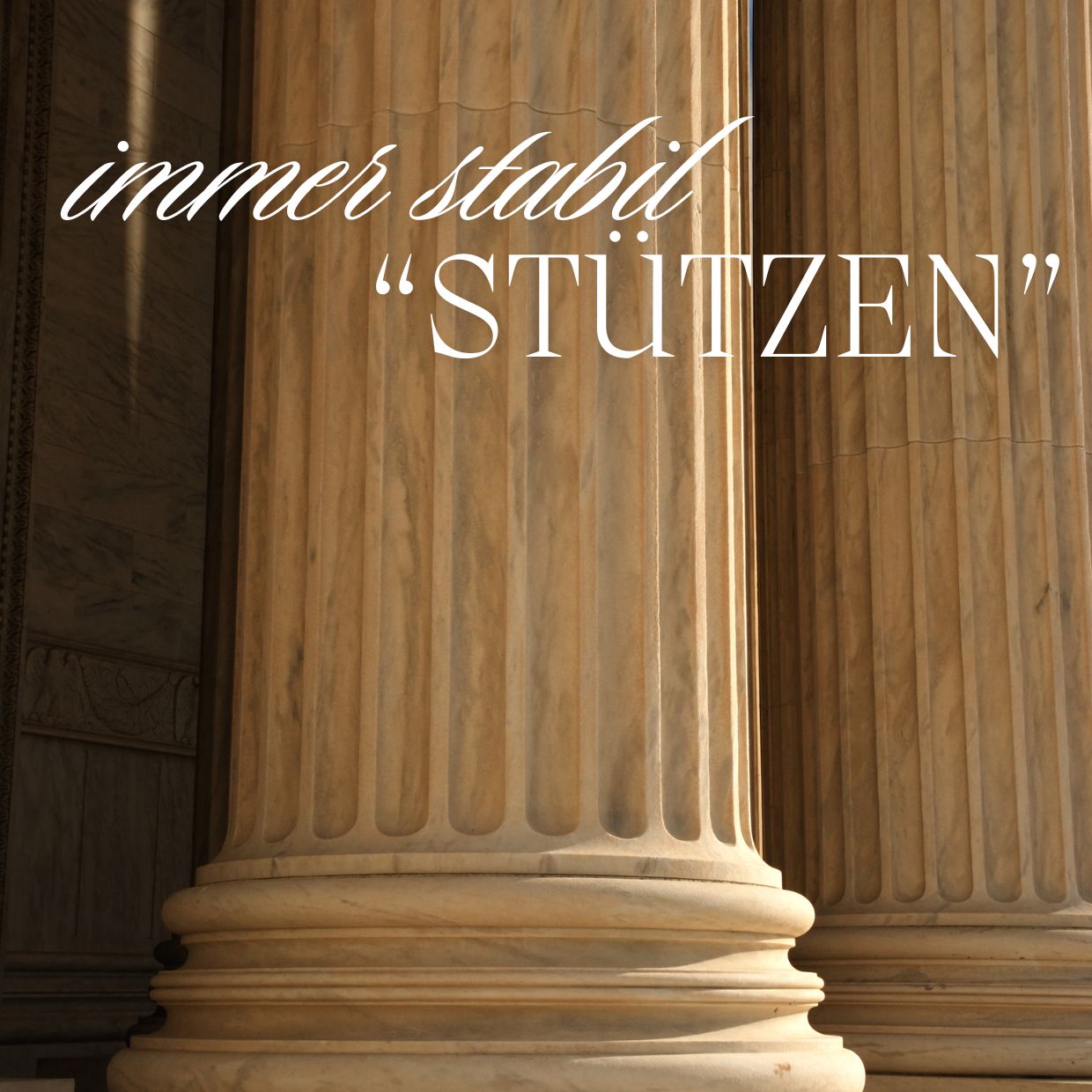 stabiles Fundament_Stüzen