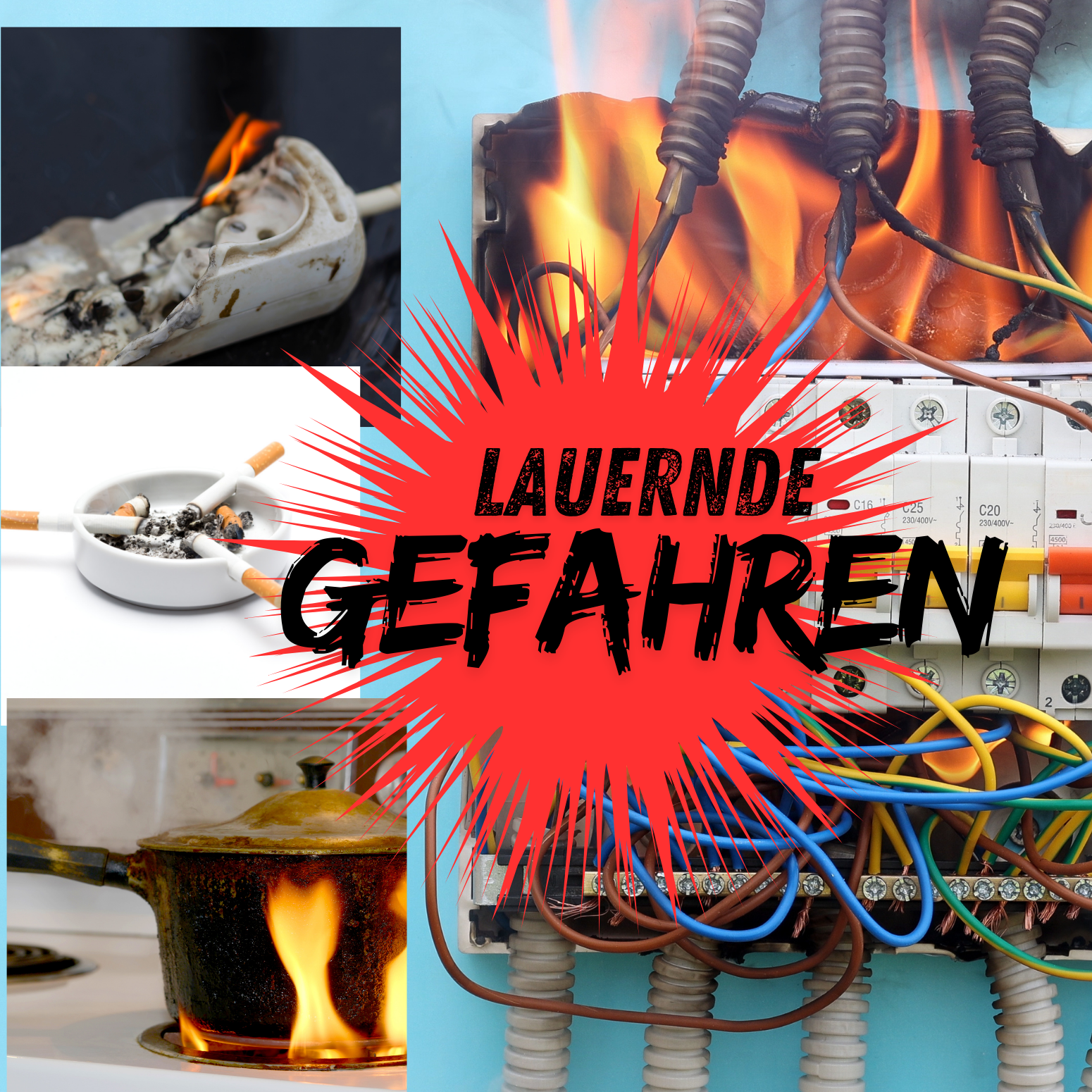 Lauernde Gefahren zu Hause