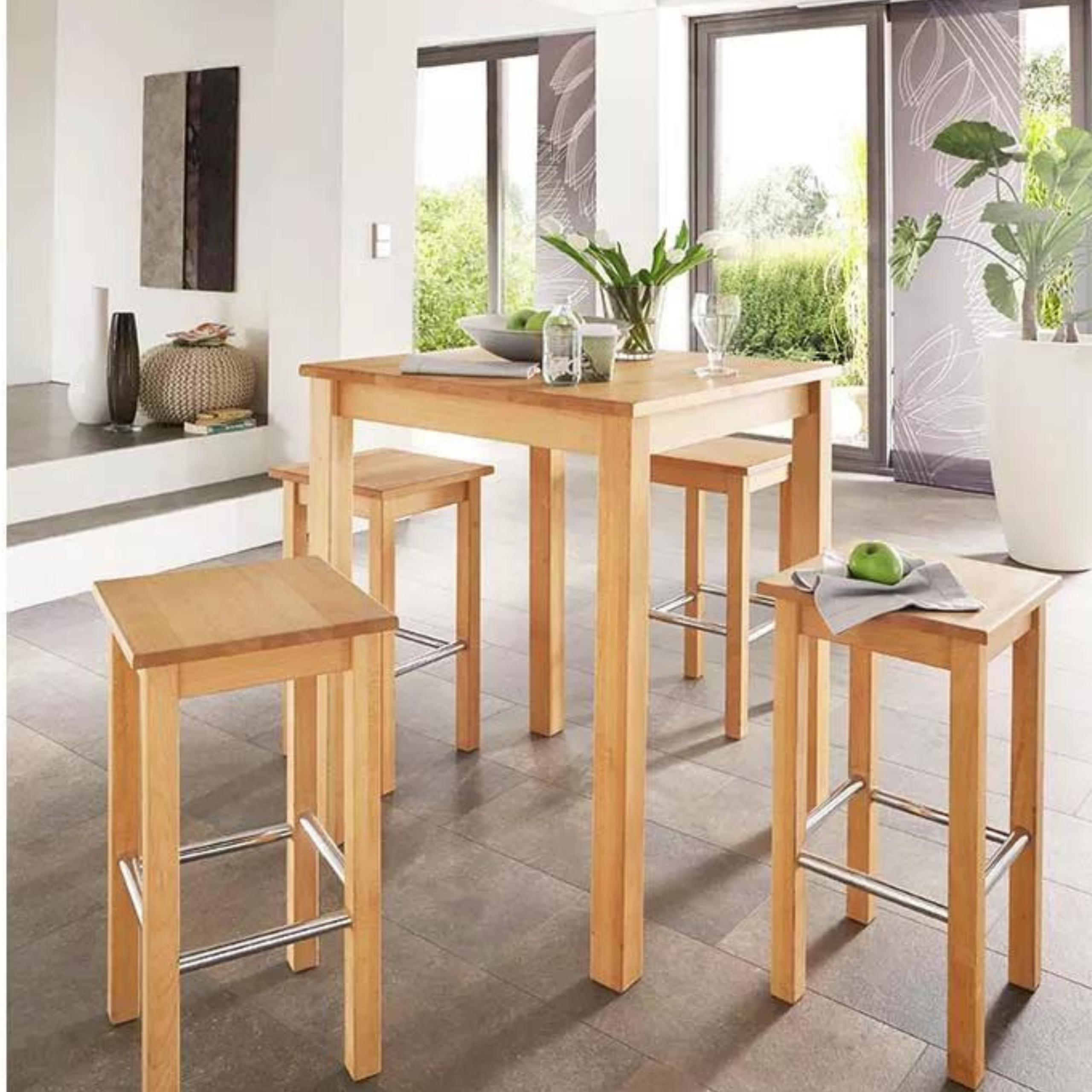 Stehtisch aus Massivholz
