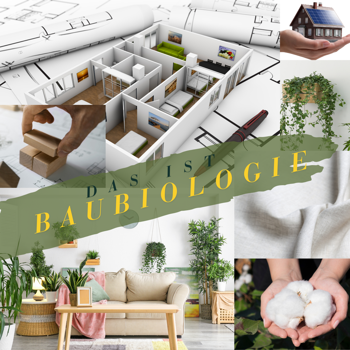 Das ist Baubiologie, nachhaltig und effizient im Innen und Außen