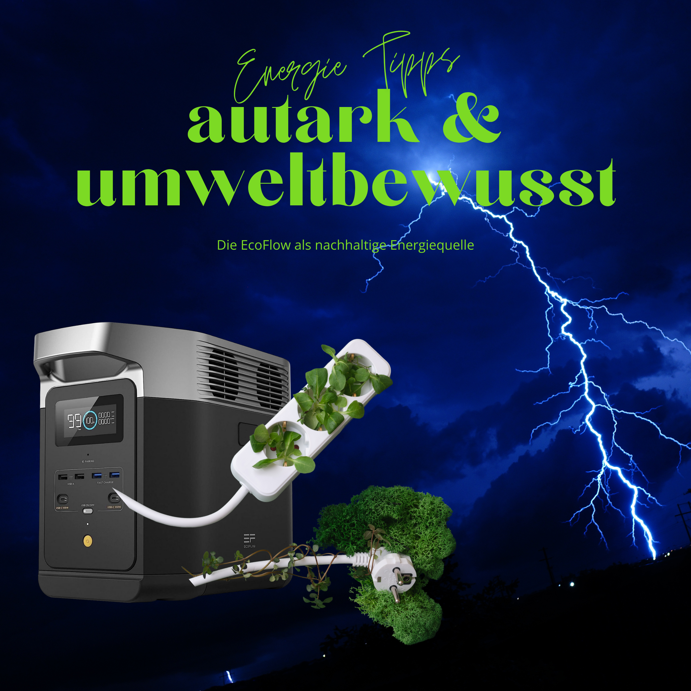 autark und umweltbewusste Energieversorgung